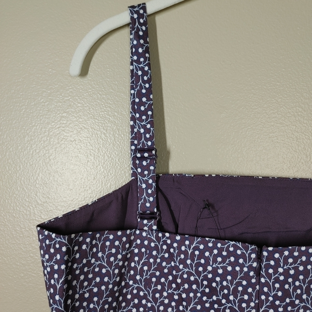 French Connection Elao Cotton Floral Dress Size 12 - Picture 13 of 14